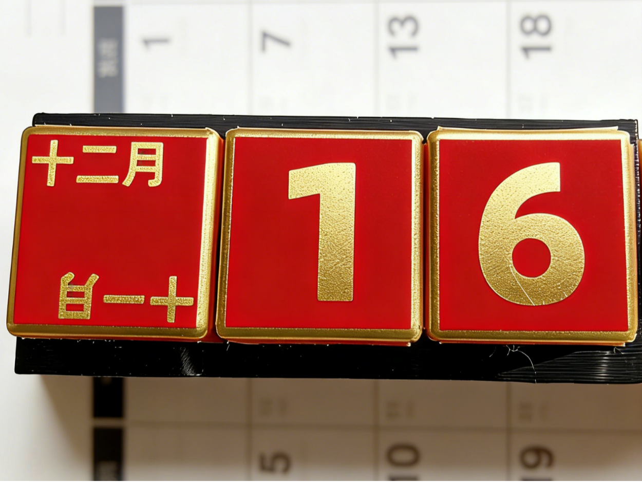 2026创意台历日历ins摆件桌面卧室客厅复古木质房间方块装饰摆设