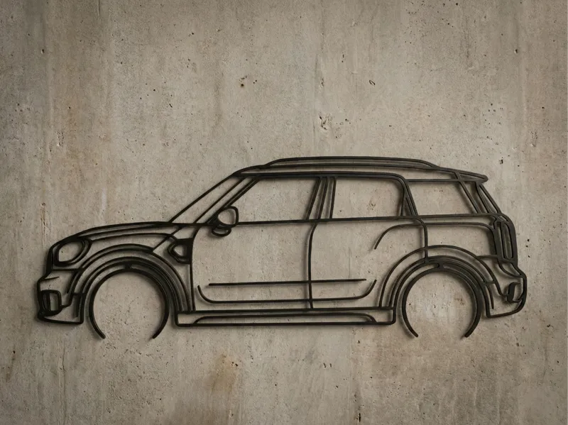 Mini Countryman F60 - Wall Art