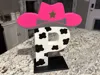 Letter P with Cowboy Hat