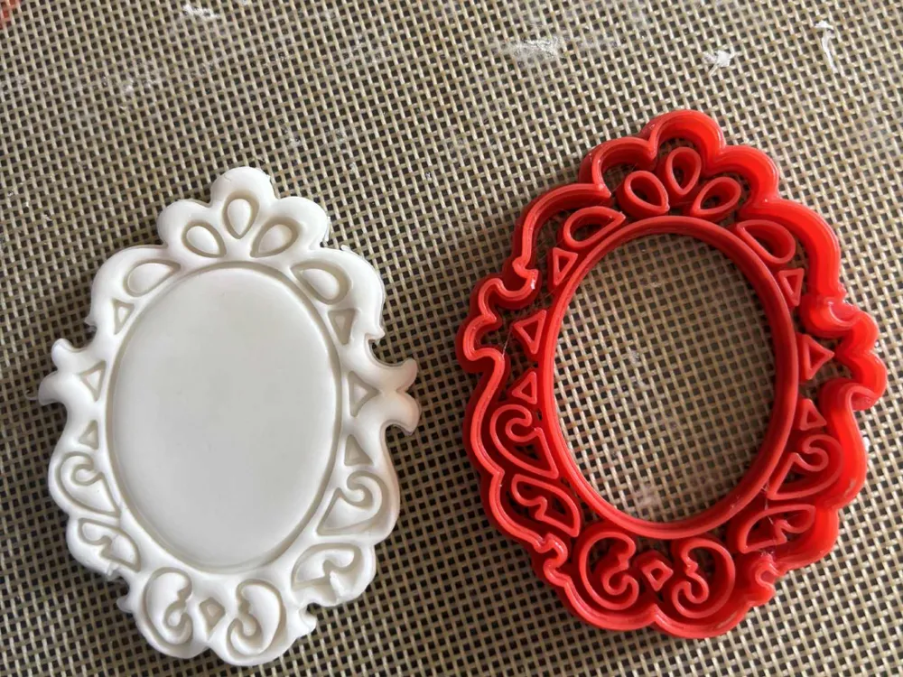 cookie/clay cutter & embosser -frame - MakerWorld 3D Model | 3Drop