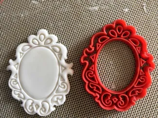 cookie/clay cutter & embosser -frame