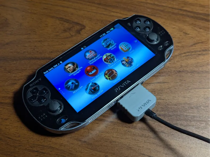 PS Vita ps one style cable case