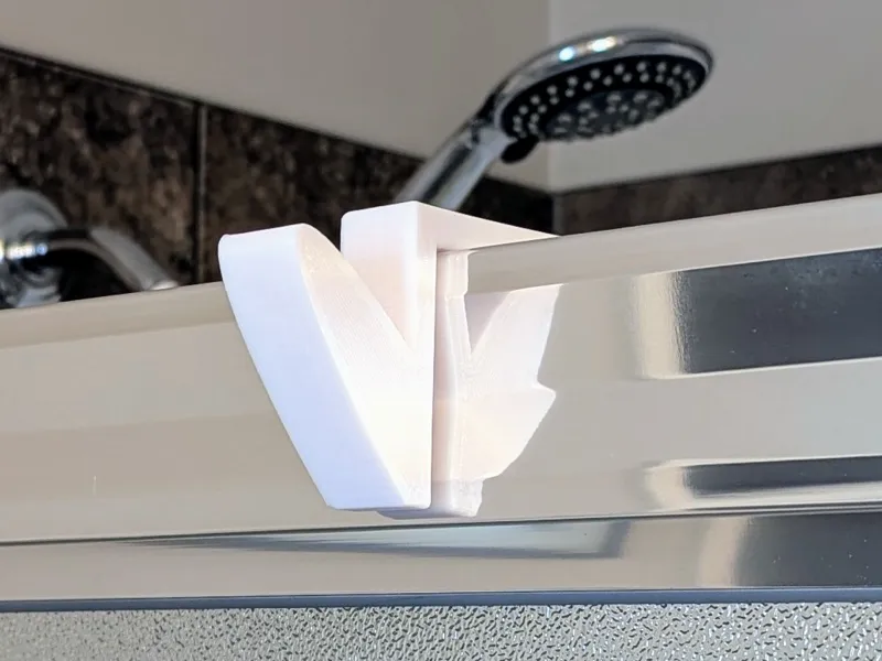 Shower Door Towel Hook