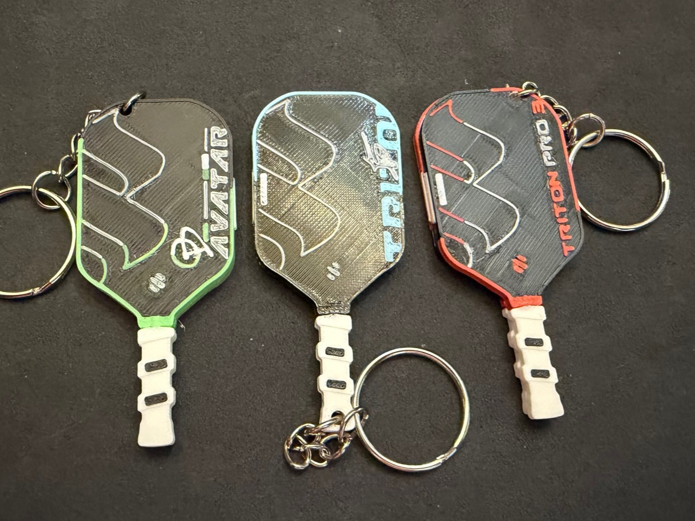 Sypik Pickleball Paddles Keychain