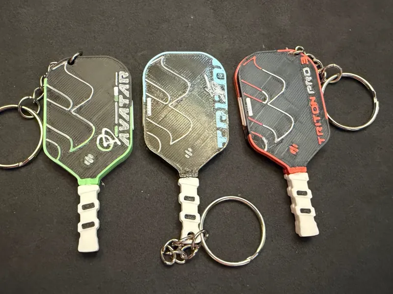 Sypik Pickleball Paddles Keychain