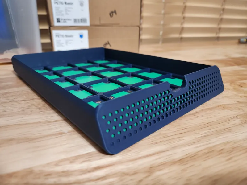 Gridfinity Drawer with Magnets