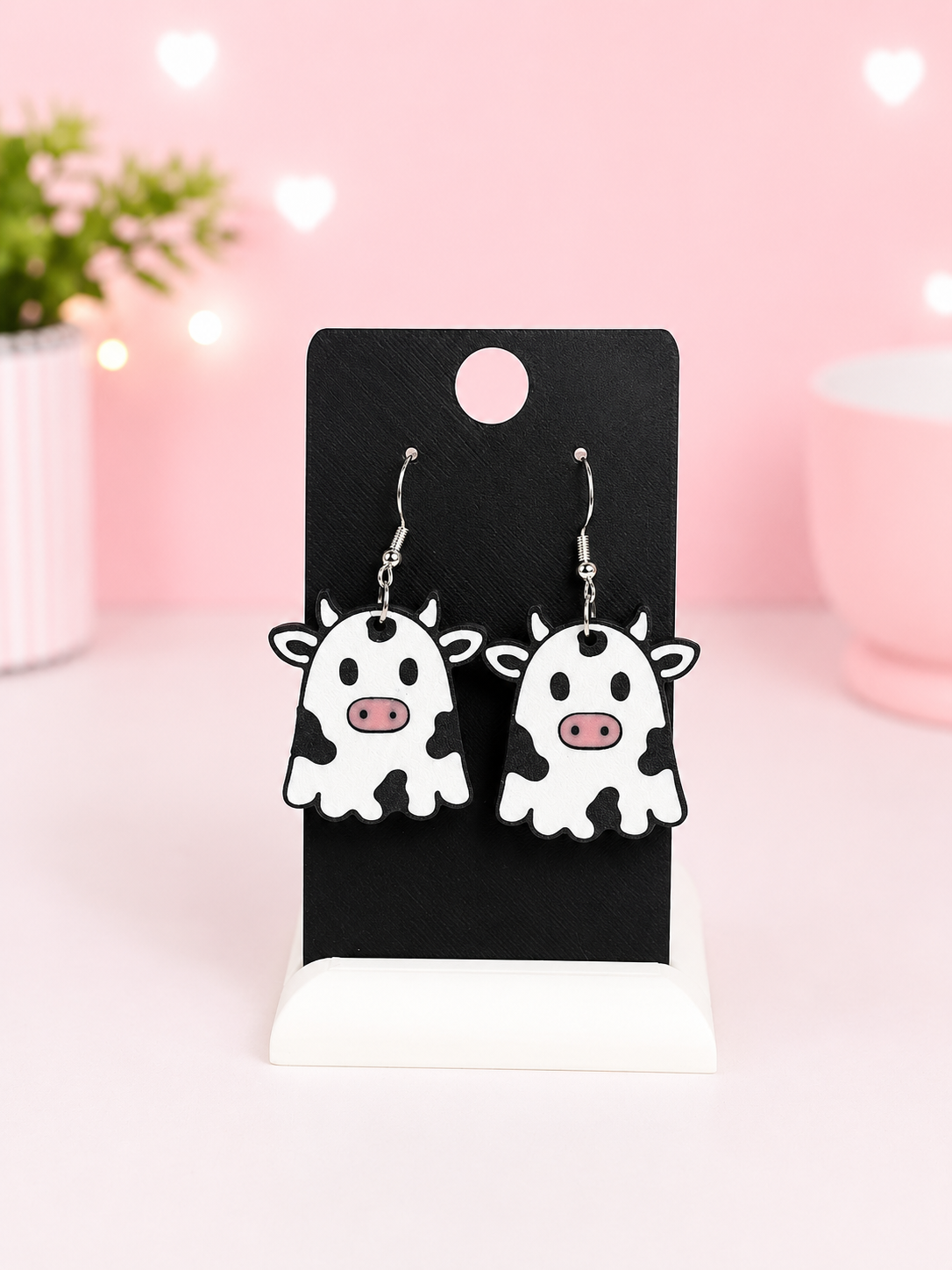 Ghost Cow Earrings Collection - 1