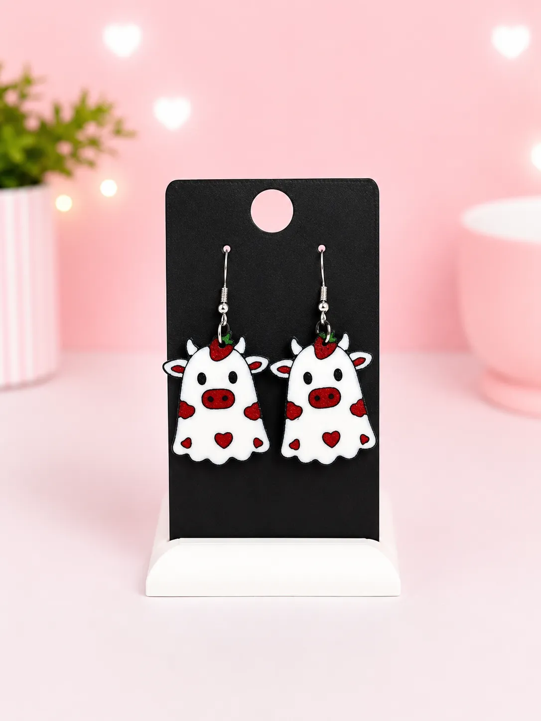 Ghost Cow Earrings Collection view 2