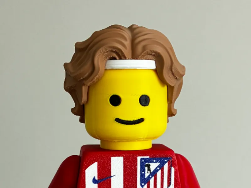 Sweatband and hair for Brick hairstyle