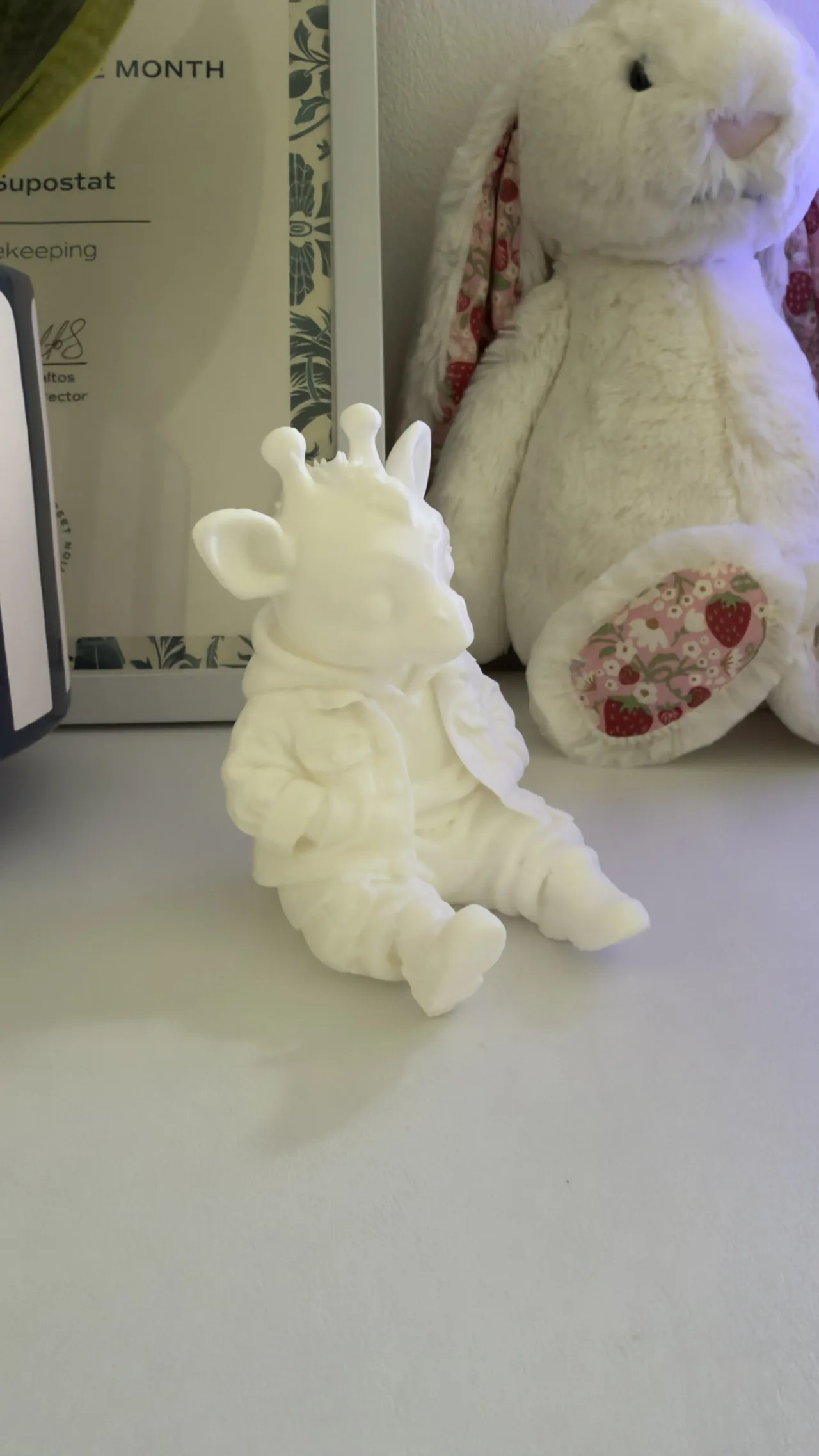 Urban Baby Giraffe in Cozy Outfit Cute Nursery view 4