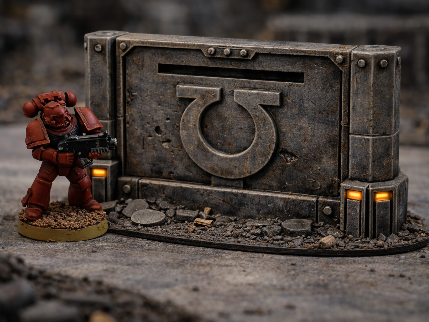 40k Armored Barricade