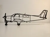 Déco murale avion Beechcraft Bonanza — photo 2