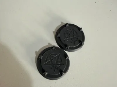 32mm Bases - Summoning Circles with magnets 8x2mm