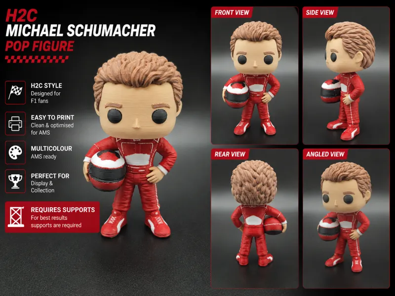 H2C - Michael Schumacher Pop Figure