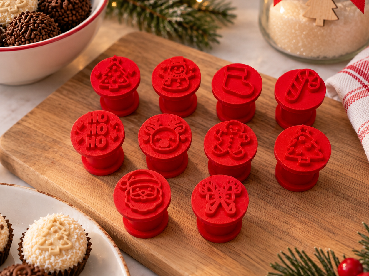 Christmas Brigadeiro Stamp - 1