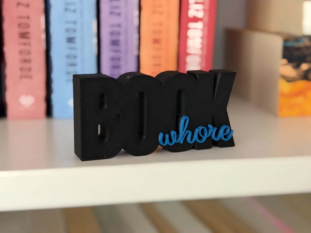 Shelf Sign Maker Book shelf sign - Free 3D Print Model - MakerWorld