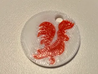 20 Dkr Hancock token for shoppingcart and lockers