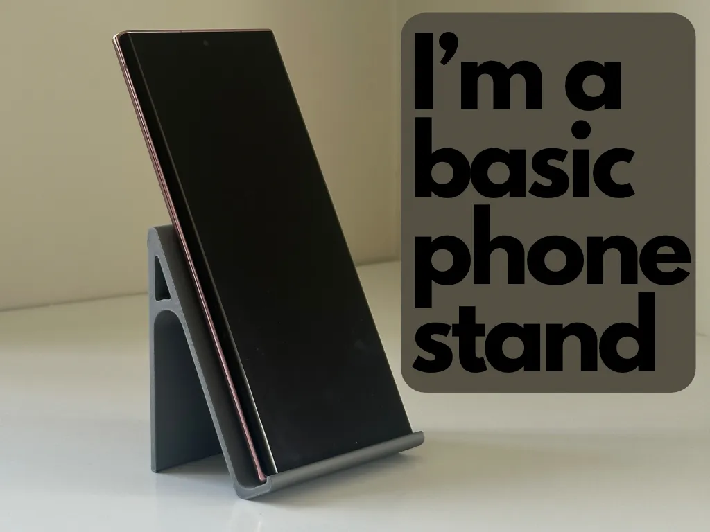 Support téléphone basique