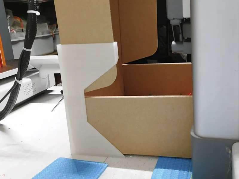 Filament box poop bin stand