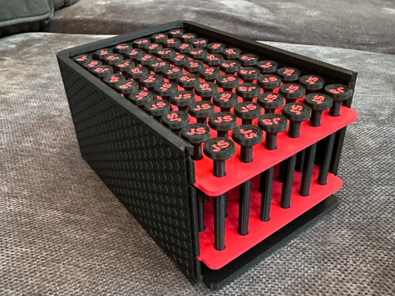 Golf tees with display box