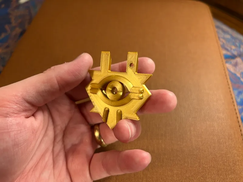 Yu-Gi-Oh! Millenium Puzzle Piece XMAS Ornament