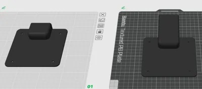 Distribution Box Cover - Cable Inlet