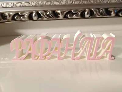 Raphailia ( Ραφαηλια ) Lettering