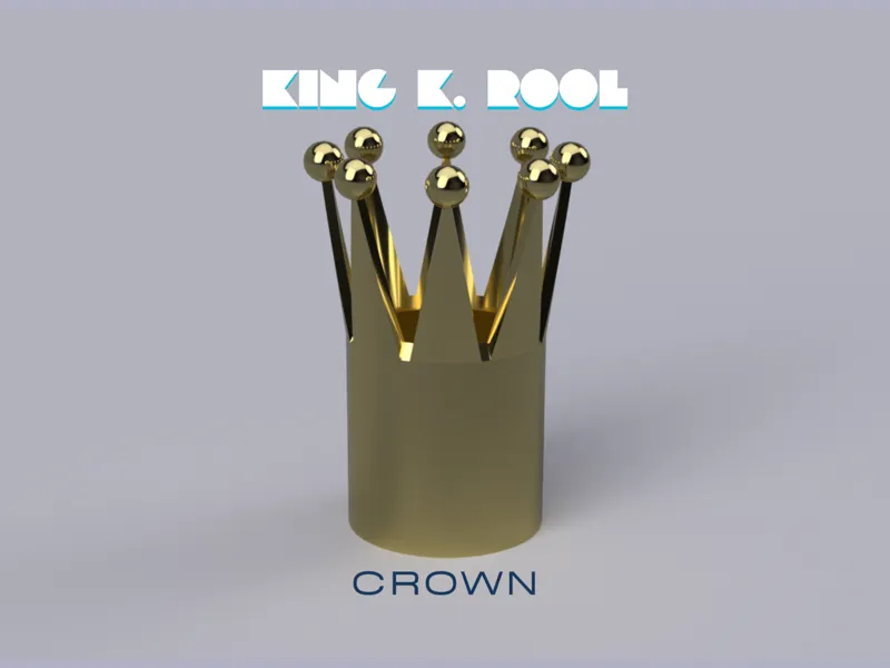 King K. Rool Crown from Super Smash Bros