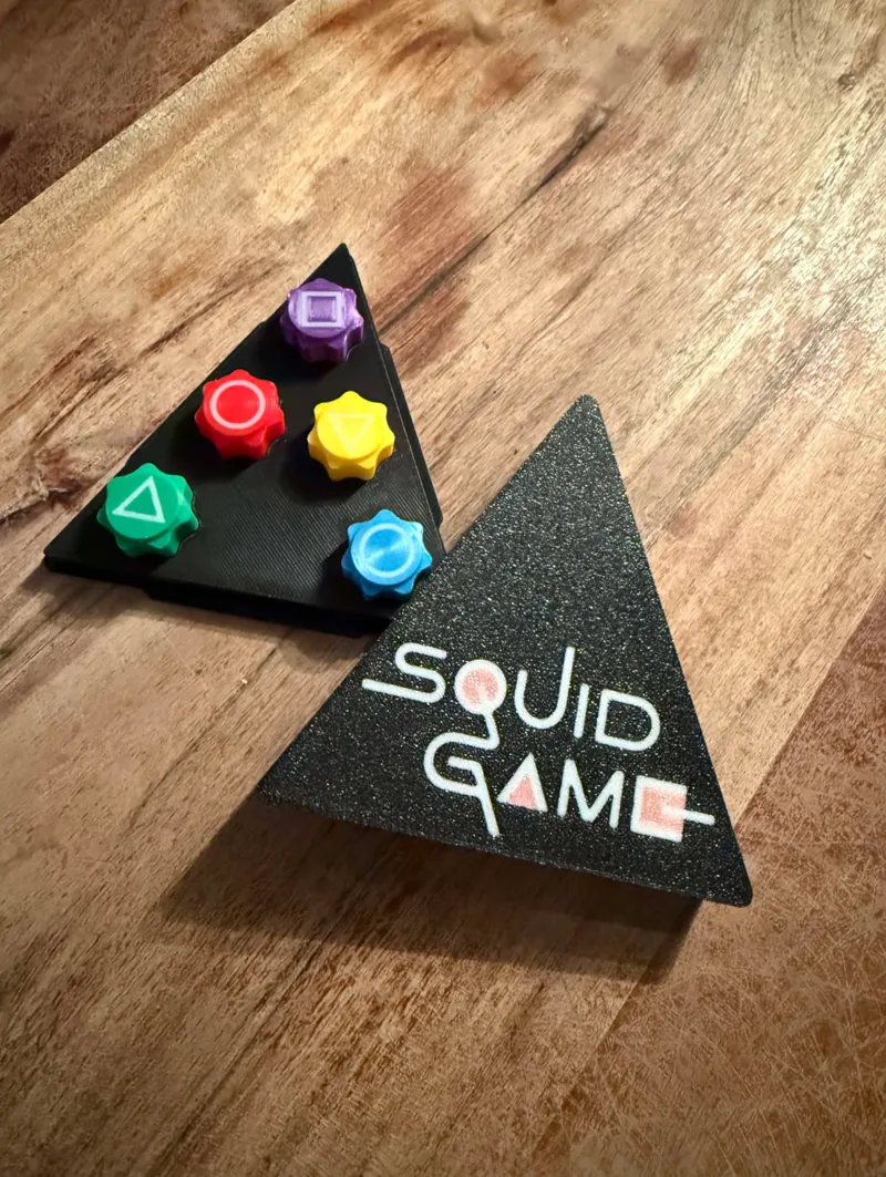 Squid game - Gonggi with box