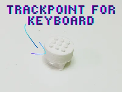 Keyboard trackpoint