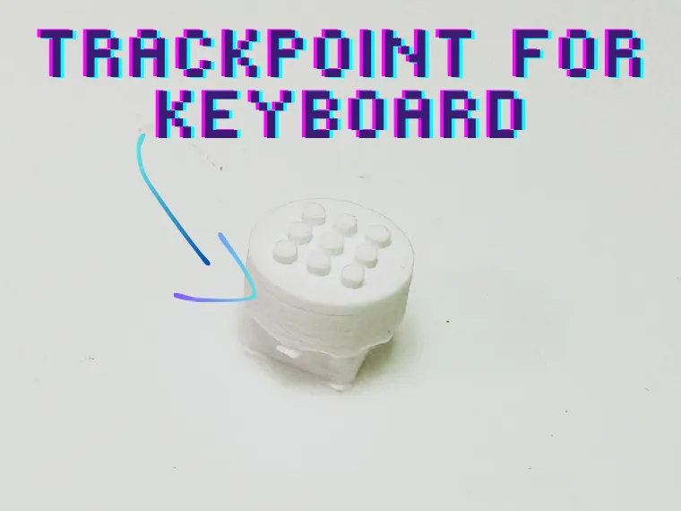 Keyboard trackpoint