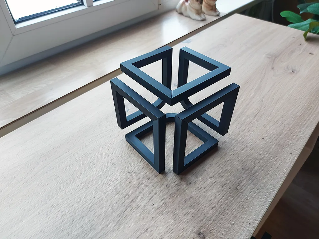 Infinity Cube - No supports view 3