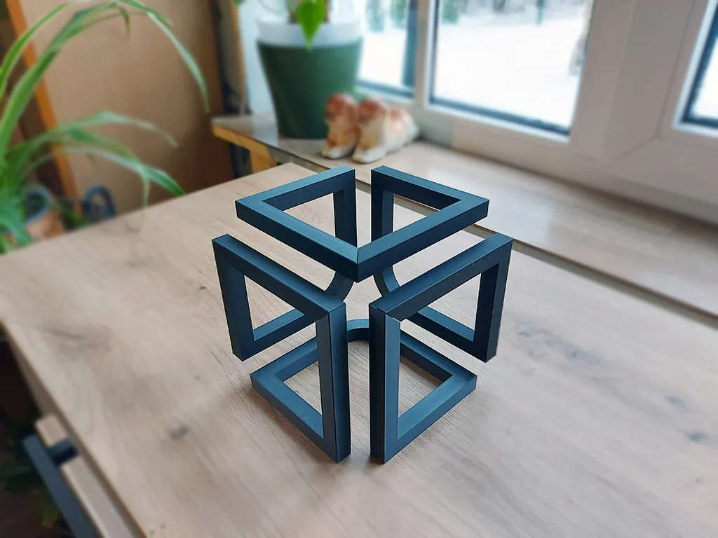 Infinity Cube - No supports view 2