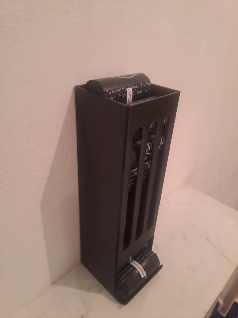 Hunde Kotbeutel Wandhalterung / Dog Poop Bag Wall Holder