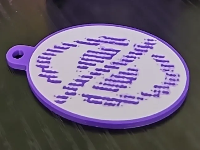 Mesh-detect Keychain