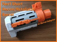 UPDATED Nerf Short Recon Barrel
