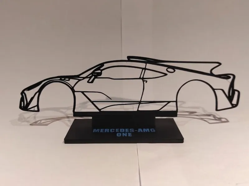 Silhouette Mercedes-AMG ONE