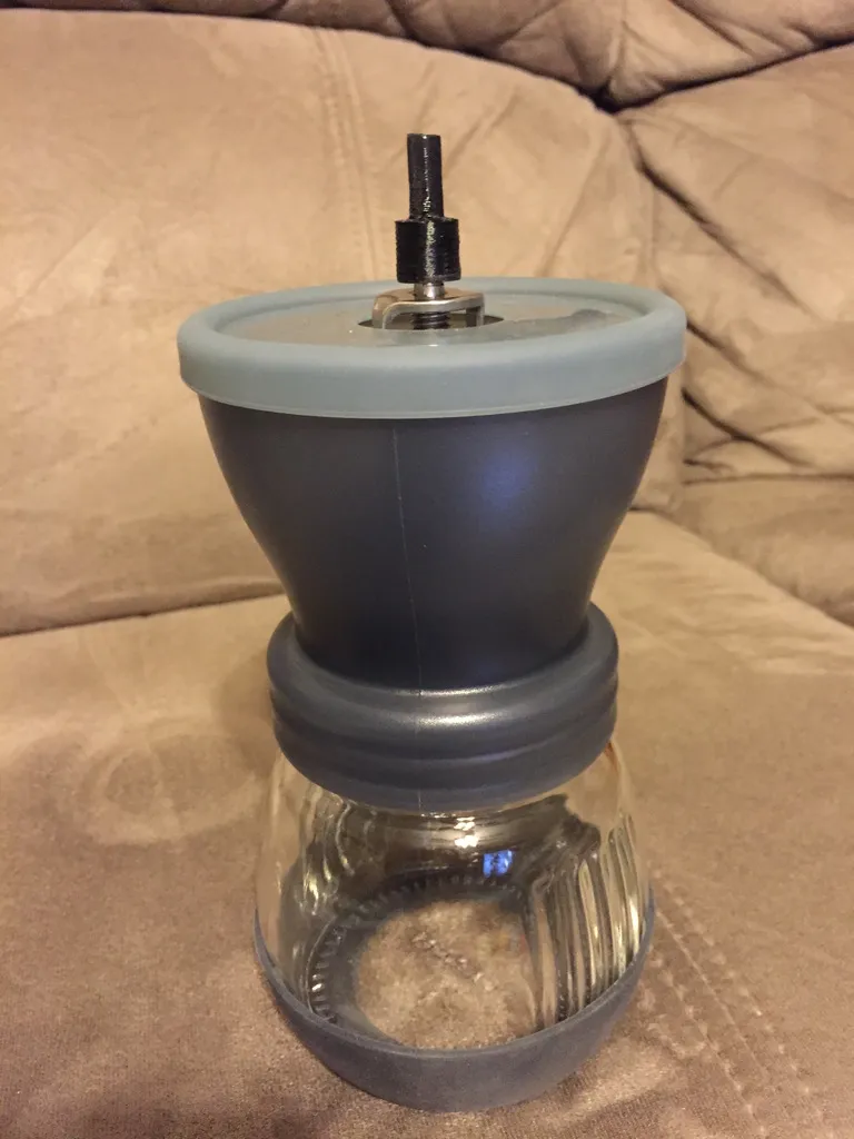 Hario Skerton (Rounded Handle Post) Drill or Electric Screwdriver Adapter