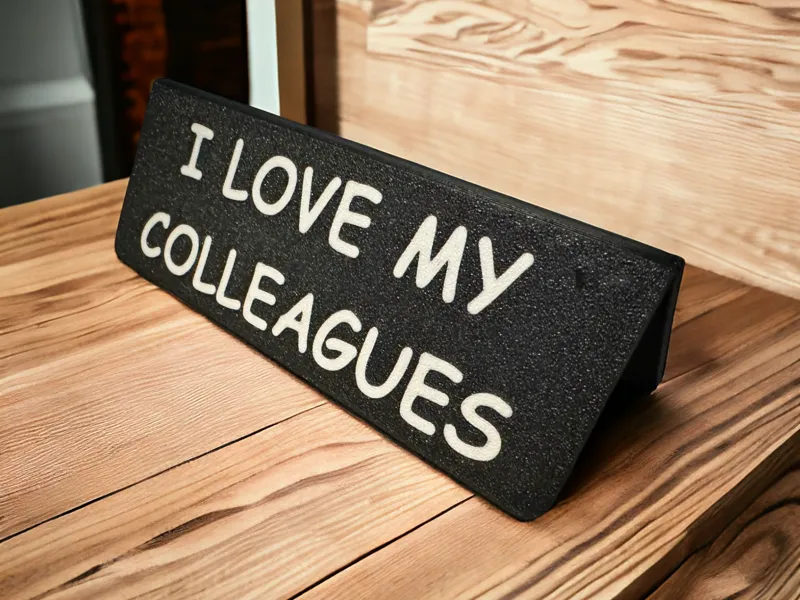I Love my Colleagues Tag