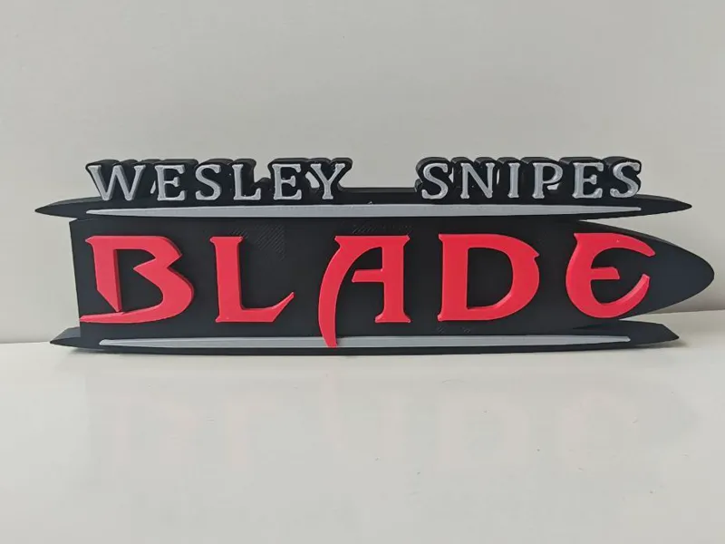 Blade Wesley Snipes sign