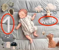 2h per plate printtime - Baby Milestone Photo Prop Set
