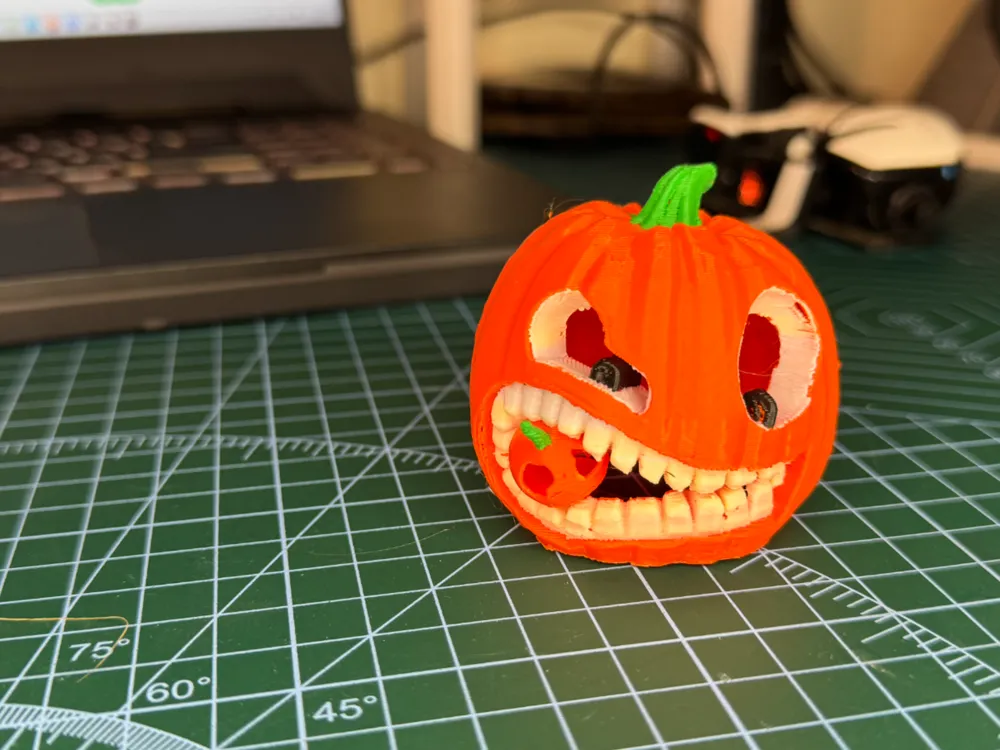 halloween pumpkin - Free 3D Print Model - MakerWorld