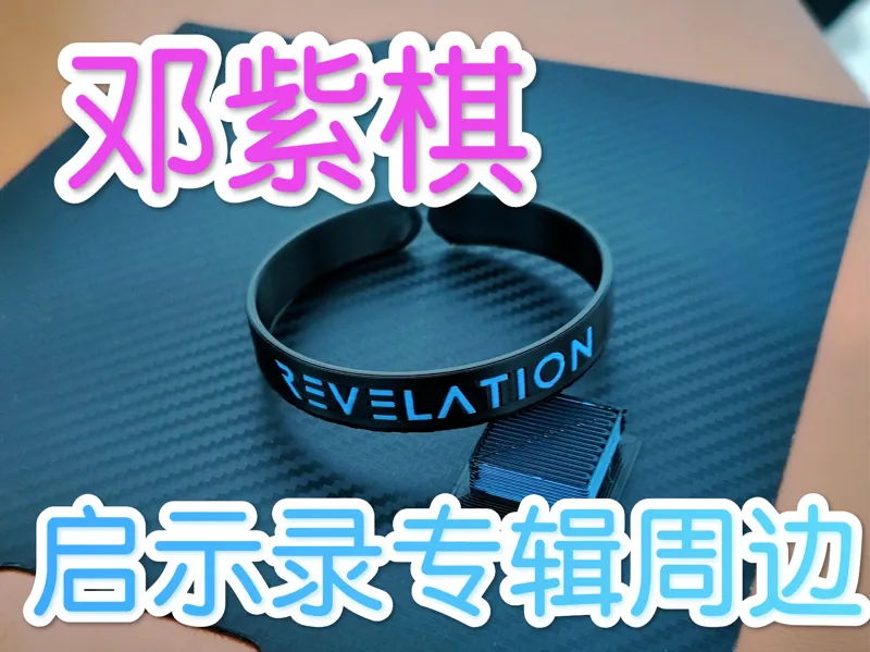 G.E.M. 邓紫棋 《启示录》专辑周边-启示录手环 REVELATION手环