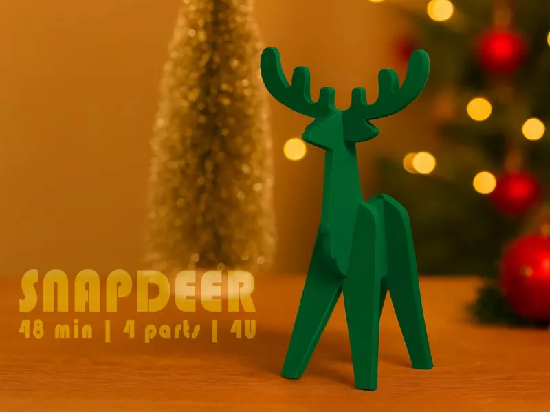 Christmas Reindeer Kit Card