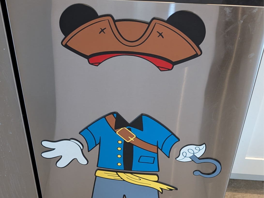Pirate Mouse Door Magnets