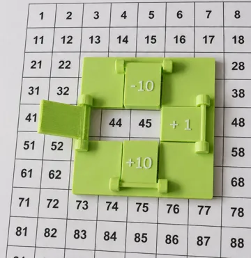 Modelo para impresión 3D: 100 veld meer minder plus min wiskunde rekenhulp — vista de referencia 5