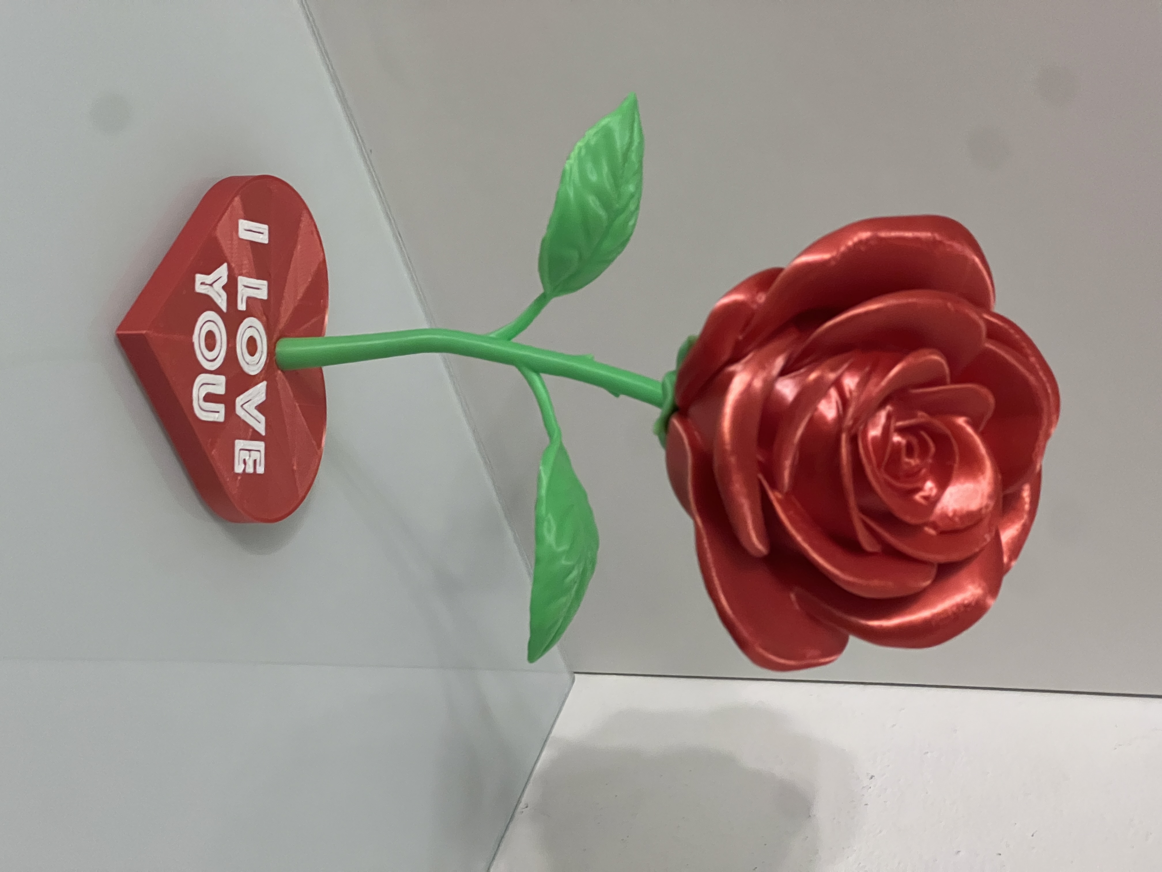 Miniatura 2 do modelo 3D Eternal Bloom Rose (Multi-Part)
