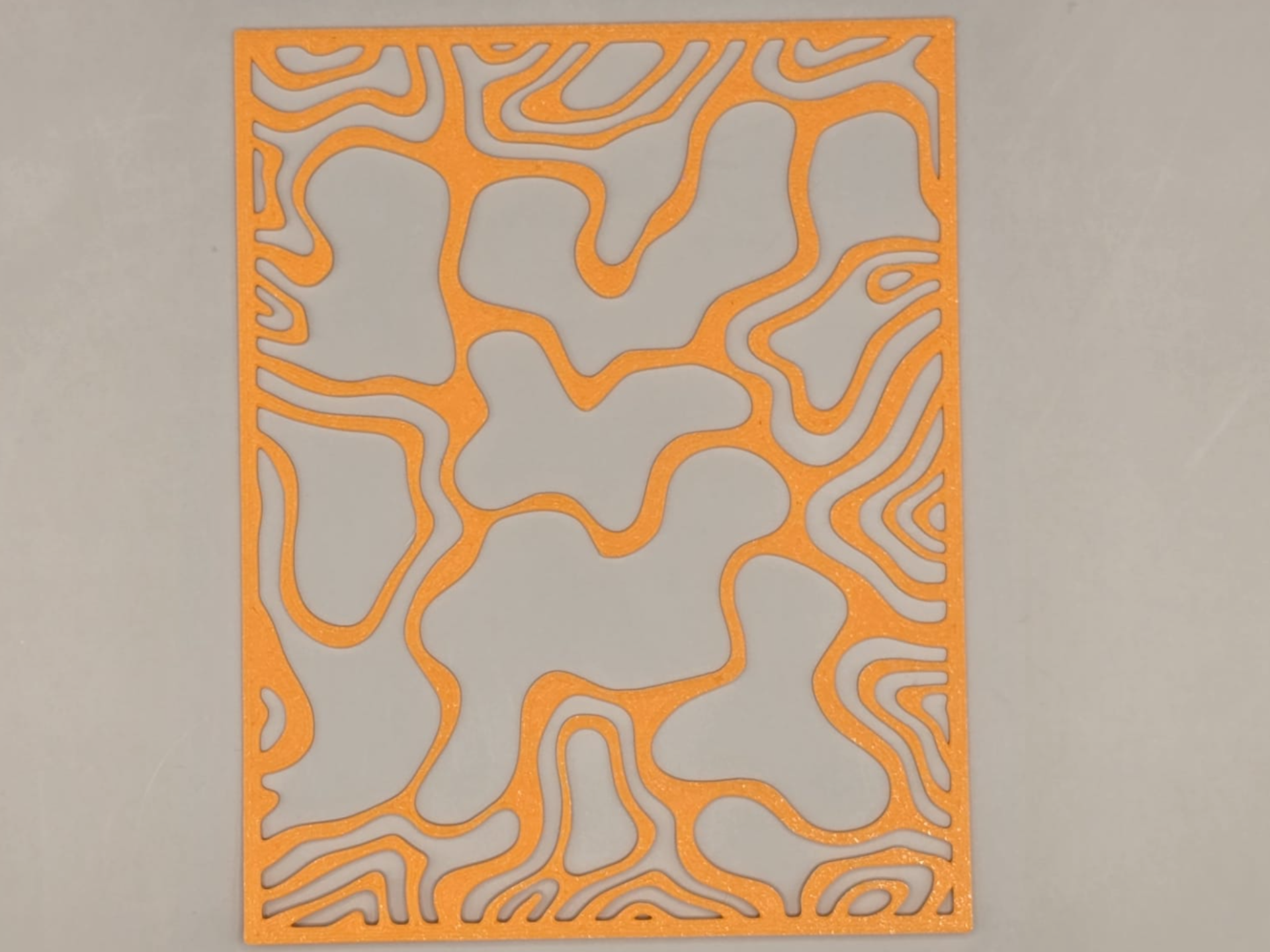 Mountain Landscape Top Stencil Pattern