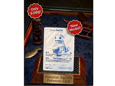 Hawaiian Squirtle Pokemon Card