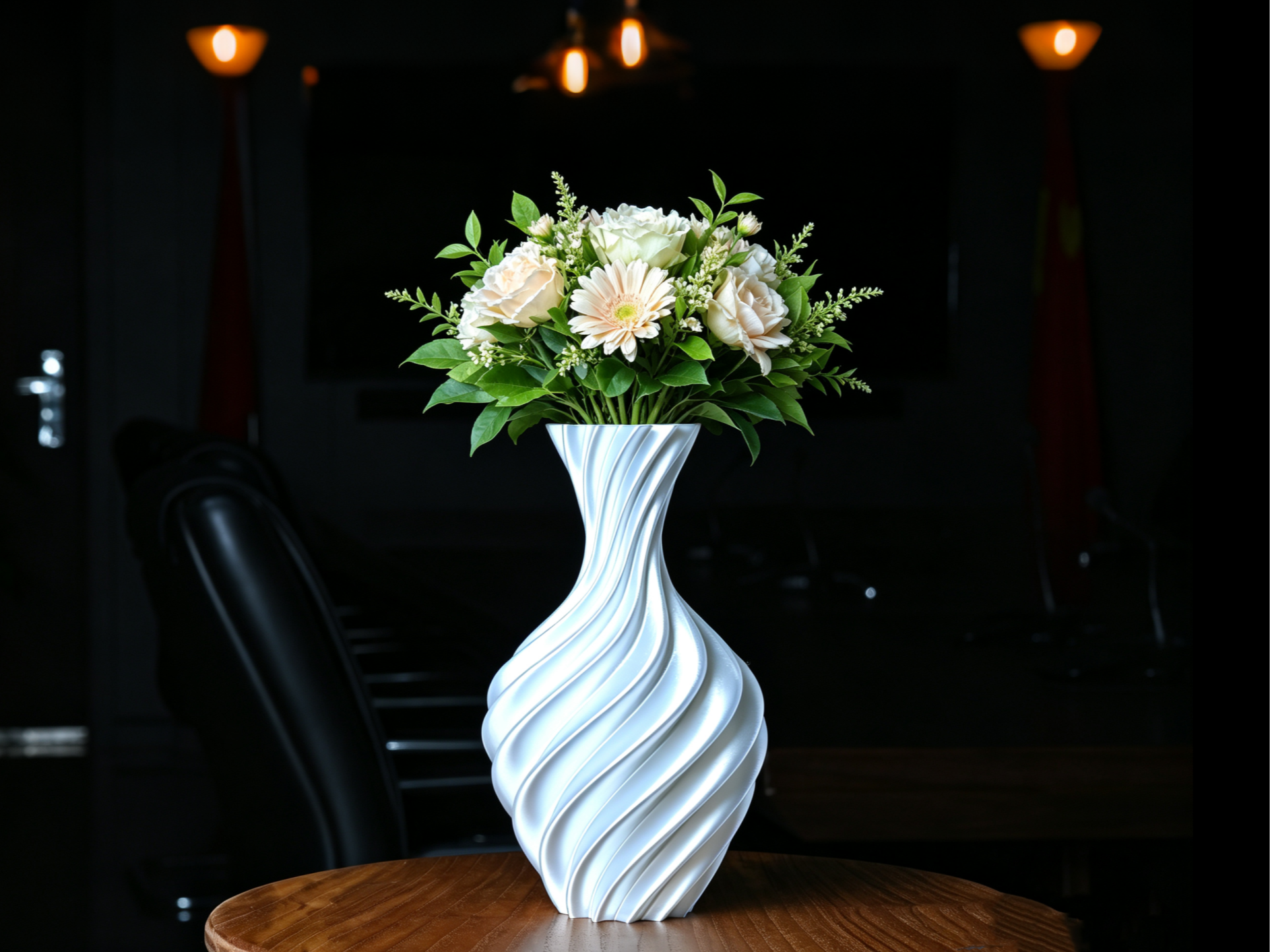 丝绸花瓶（加厚、防漏水） - 3D printed Decor, in stock in India